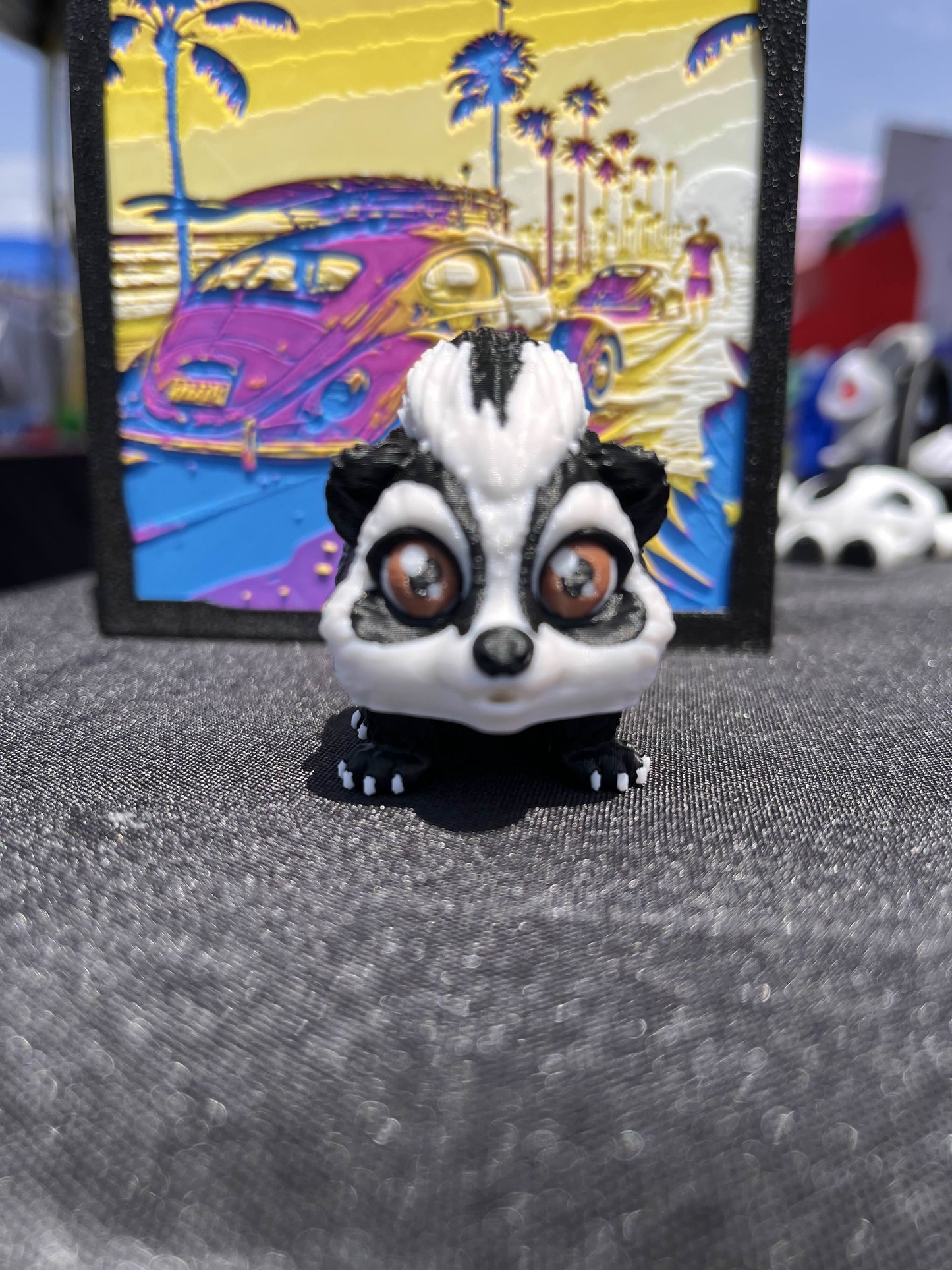 Mystic Skunk – 3D Printed Figurine by MysticSaige