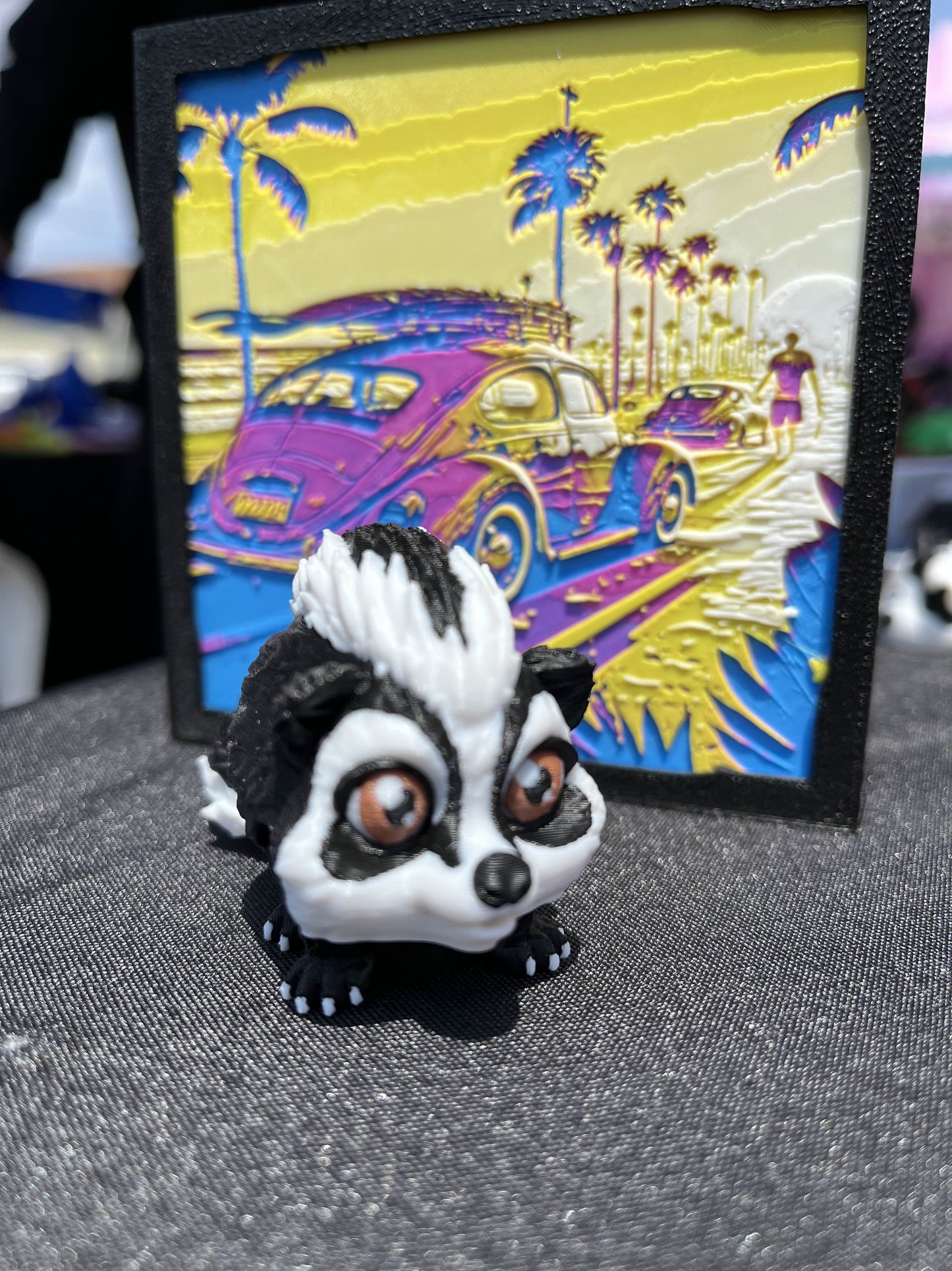 Mystic Skunk – 3D Printed Figurine by MysticSaige
