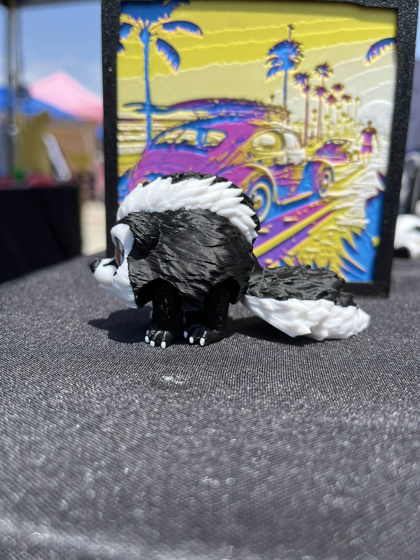 Mystic Skunk – 3D Printed Figurine by MysticSaige